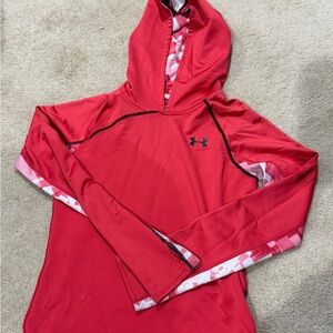 Under Armour Red ColdGear Hoodie